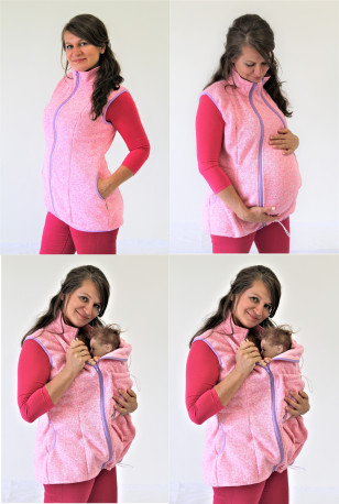 SVETROVINA - těhotenská, nosící, normal VESTA - VS75TN