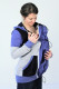 100% Baumwolle - 4in1 Hoodie: Stretch, Stillen, Tragen, Normal