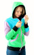 100% BAUMWOLLE - 3in1 Hoodie: Stillen, Tragen, Normal - Mehrfarben