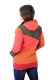 100% Baumwolle - 3in1 Hoodie: Stillen, Tragen, Normal - Mehrfarbig