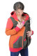 100% Baumwolle - 3in1 Hoodie: Stillen, Tragen, Normal - Mehrfarbig