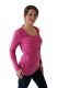 SUMMER MERINO - 3in1 Still-T-Shirt Dekolleté 10cm U, l. ruk.