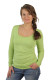 SUMMER MERINO - 3in1 Still-T-Shirt Dekolleté 10cm U, l. ruk.