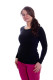 SUMMER MERINO - 3in1 Still-T-Shirt Ausschnitt 3cm U, l. ruk.