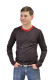 WINTER MERINO - T-Shirt, Langarm - OHNE MUSTER - Herren - Ausschnitt U - MPLTBEZ372