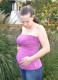 BAVLNA - Těhotenský bederní VYSOKÝ pás - TPABDTP45