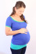 BAMBUS - Těhotenský bederní pás, DVOJITÝ, jednobarevný - BATPATP30