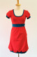 BAVLNA - jednobarevné - Balonové 3v1 kojící šaty, krátký rukáv
