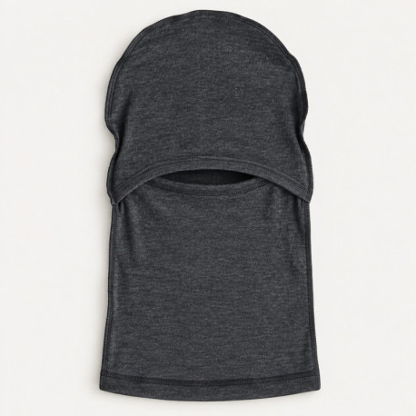 Merino kukla pod helmu URNA · 57–62 cm · grafit jednobarevná