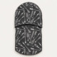 Merino kukla pod helmu URNA · 52–56 cm · grafit / bílé šípy