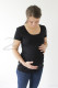 BAVLNA - Těhotenské tričko, kr. ruk. - T1BDTP60