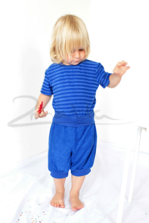 BAMBUS - Rostoucí pyžamo krátké rukávy a nohavice - BA1KRPYFRP
