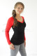 SOMMER MERINO T-Shirt, dl. ruk. RAGLAN, V-Ausschnitt - MLTWRB370