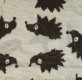 DVOJITÝ nákrčník - MERINO vzor ježek - MERNADOUBJE