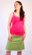 Těhotenská sukně s KRAJKOU 2v1, pro těhotné i netěhotné - TSALK48
